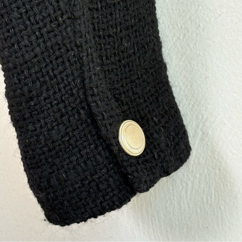 REISS Esmie Cropped Jacket Double Breasted Wool Blend Size 6 - Picture 13 of 13